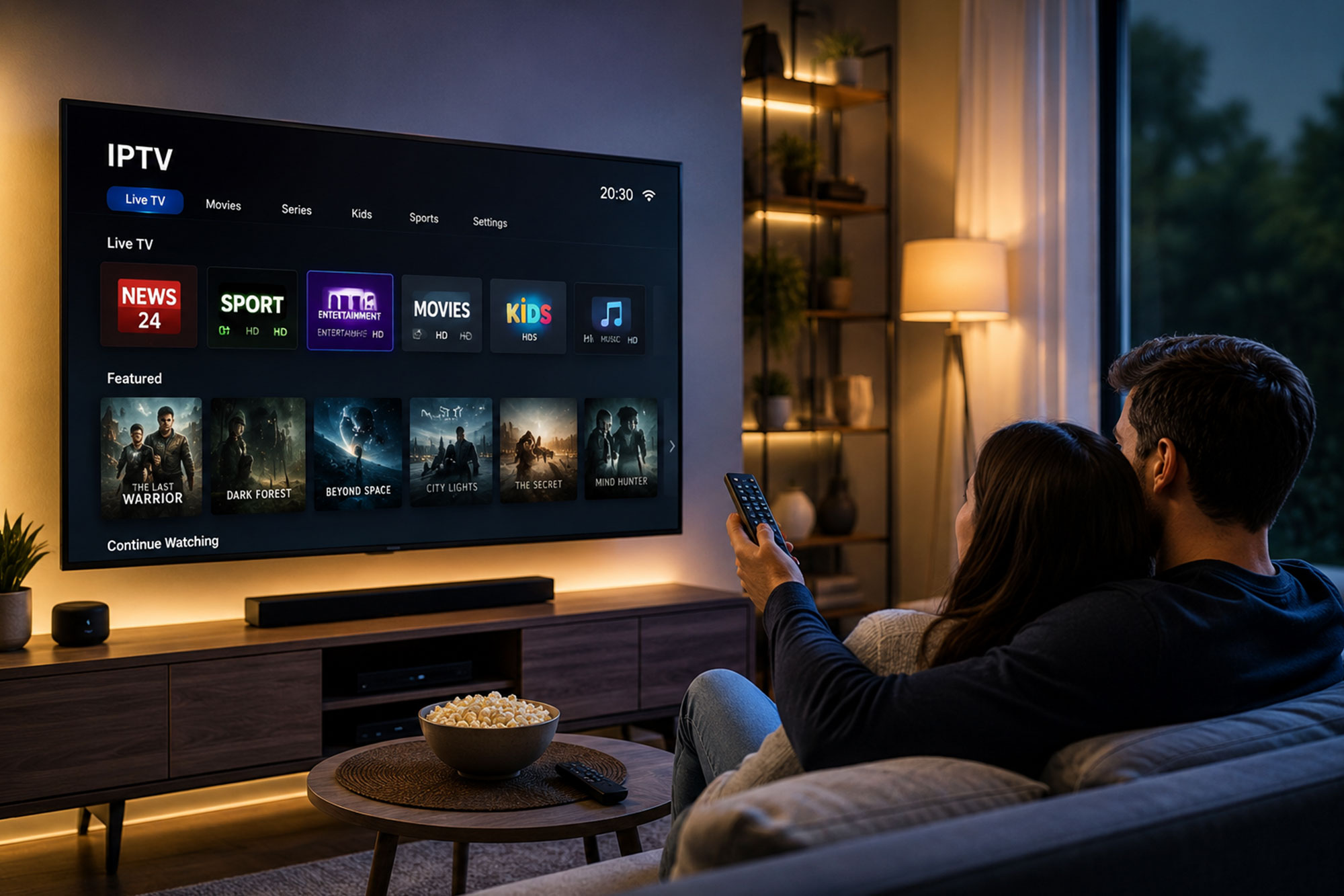 FAST AND RELIABLE IPTV STREAMING